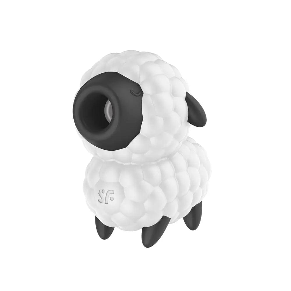 Satisfyer Dreamy Sheep - /Black USB Rechargeable Vibrating Air Pulse Stimulator Satisfyer Discreet Intimate Essentials.