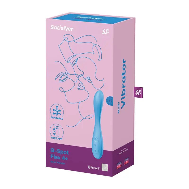 Shop affordable quality Satisfyer G-Spot Flex 4 - USB Rechargeable Vibrator with App Control - Discreet Intimate Essentials - VIBRATORS-PREMIUM - Satisfyer