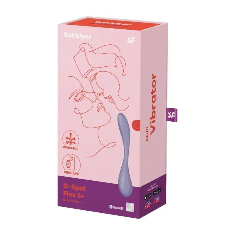 Satisfyer G-Spot Flex 5+ Lilac Satisfyer Discreet Intimate Essentials.