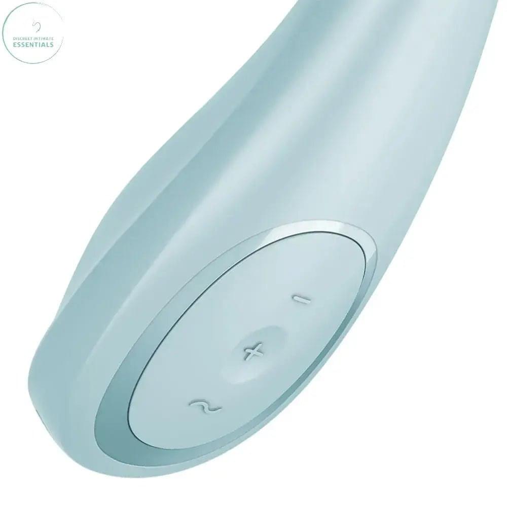 Satisfyer G-Spot Wave 2 - Ice  - Ice  23.6 cm USB Rechargeable Flicking Tip Vibrator Satisfyer Discreet Intimate Essentials.