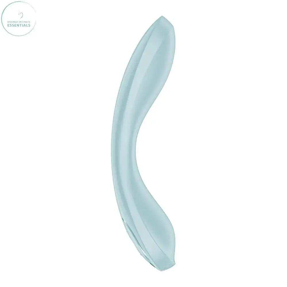 Satisfyer G-Spot Wave 2 - Ice  - Ice  23.6 cm USB Rechargeable Flicking Tip Vibrator Satisfyer Discreet Intimate Essentials.