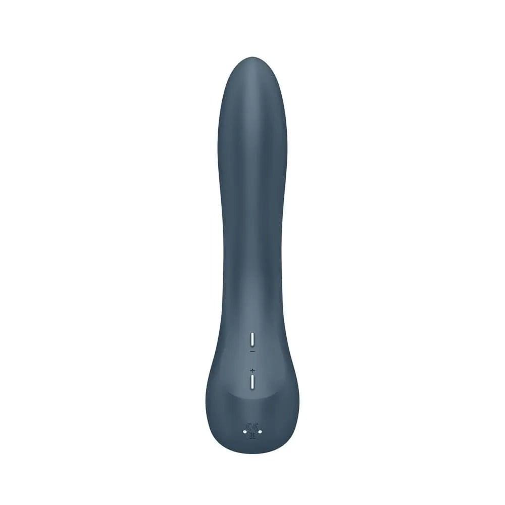 Satisfyer G-Spot Wave 4 - Dark  21 cm USB Rechargeable Vibrator with Robotic G-Spot Stimulation Satisfyer Discreet Intimate Essentials.