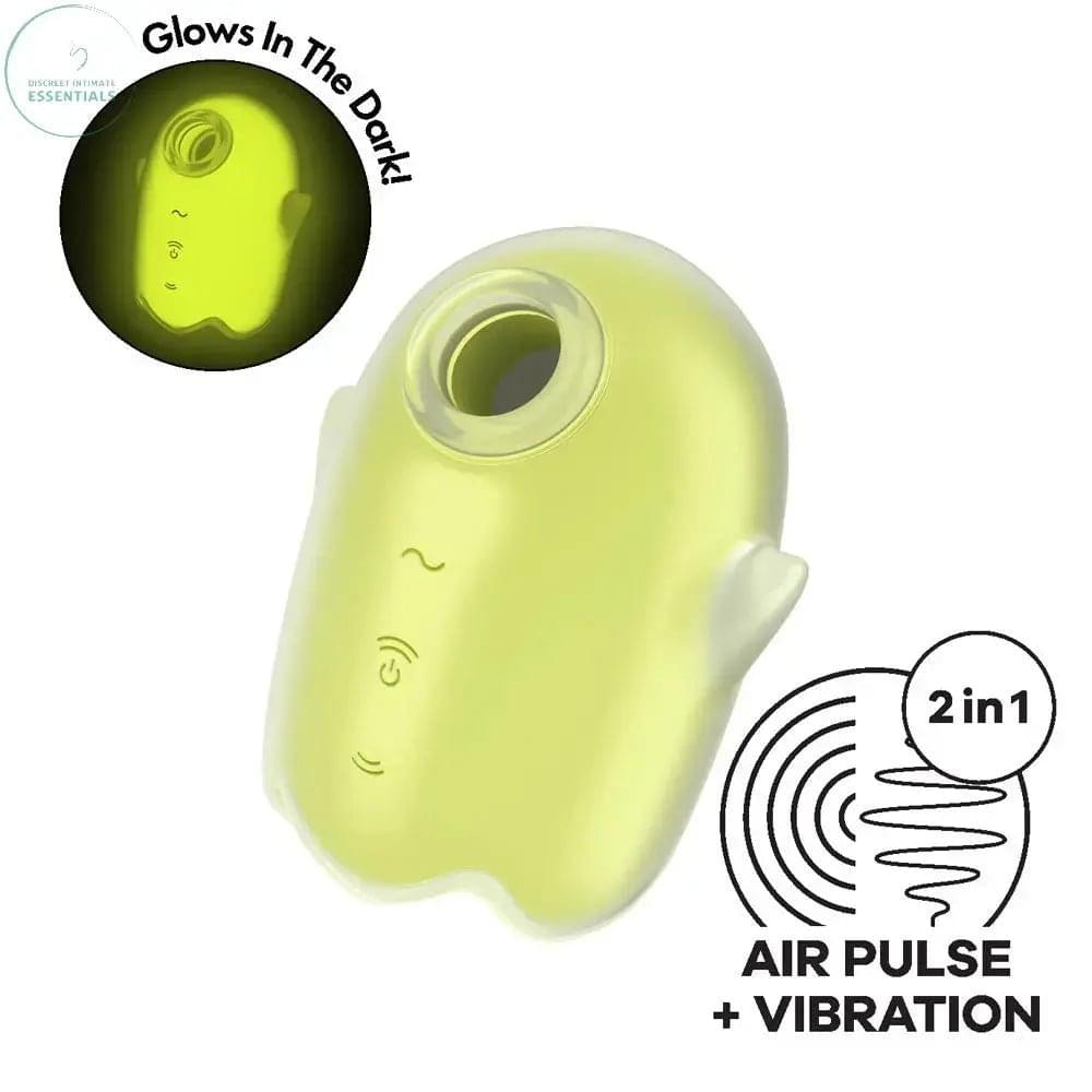Satisfyer Glowing Ghost -  - Glow in Dark  USB Rechargeable Air Pulse Stimulator Satisfyer Discreet Intimate Essentials.