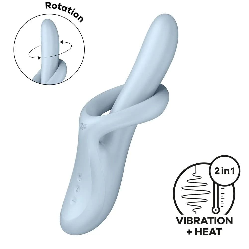 Satisfyer Heat Flex 4 -  -  USB Rechargeable Heating Vibrator Satisfyer Discreet Intimate Essentials.