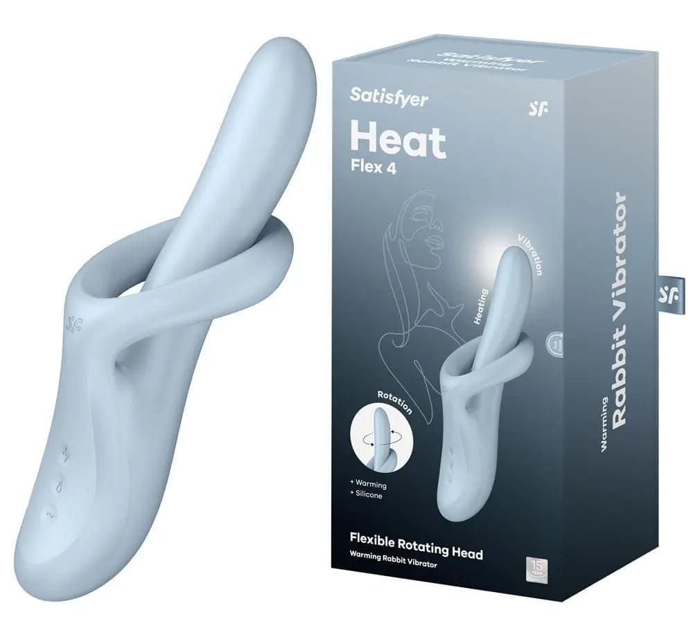 Satisfyer Heat Flex 4 -  -  USB Rechargeable Heating Vibrator Satisfyer Discreet Intimate Essentials.