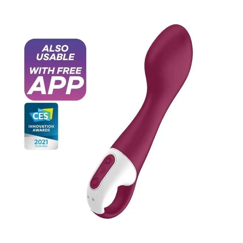 Satisfyer Hot Spot Warming G-Spot Vibrator Satisfyer Discreet Intimate Essentials.