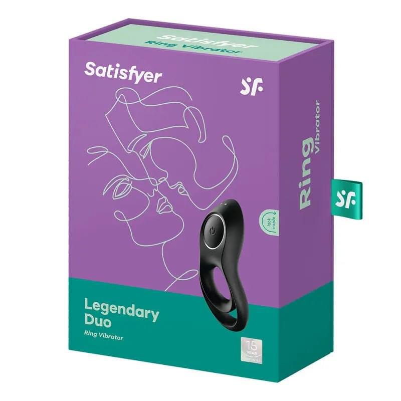 Satisfyer Legendary Duo -  USB Rechargeable Cock & Balls Ring Satisfyer Discreet Intimate Essentials.