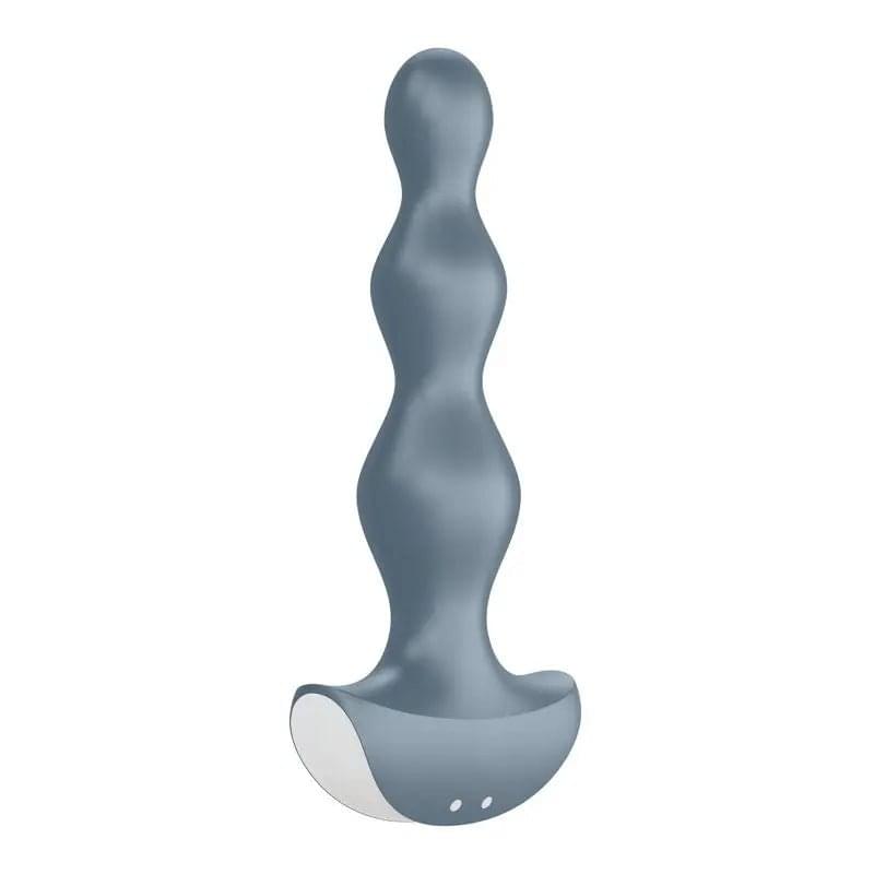 Satisfyer Lolli-Plug 2 - Gray Vibrating Anal Beads Satisfyer Discreet Intimate Essentials.