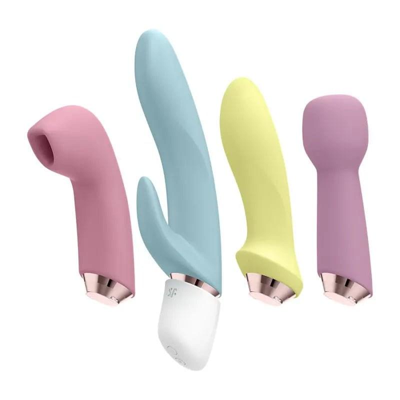 Satisfyer Marvelous Four - 4-in-1 USB Rechargeable Vibes Satisfyer Discreet Intimate Essentials.