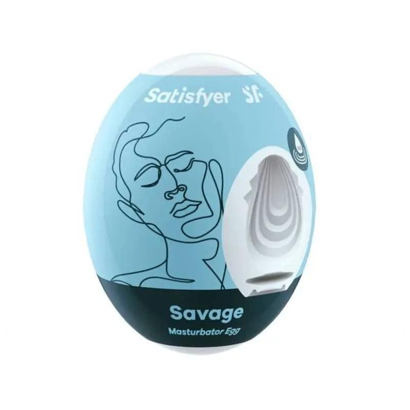 Satisfyer Masturbator Egg Savage Satisfyer Discreet Intimate Essentials.
