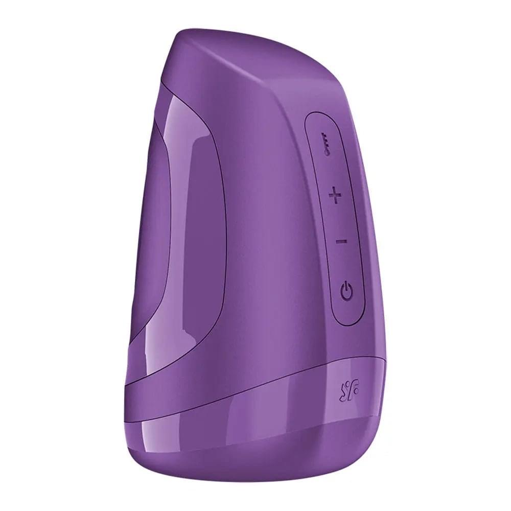 Satisfyer Men Heat Vibration - Battery Series -  Heating and Vibrating Masturbator Satisfyer Discreet Intimate Essentials.
