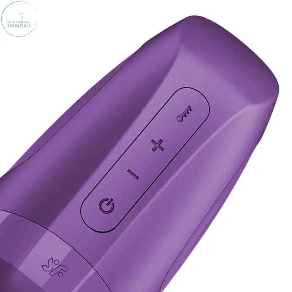 Satisfyer Men Heat Vibration - Battery Series -  Heating and Vibrating Masturbator Satisfyer Discreet Intimate Essentials.