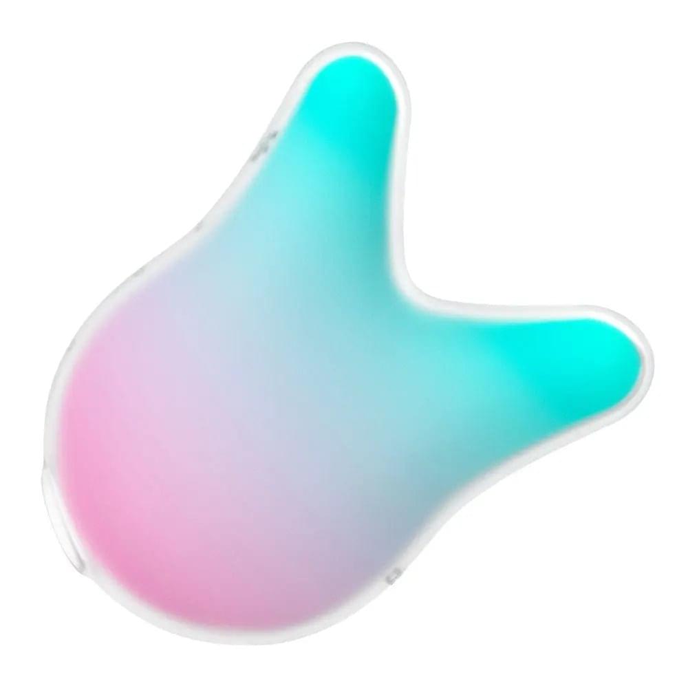 Satisfyer Mermaid Vibes - Mint/Pink - Mint/Pink USB Rechargeable Air Pulse Stimulator Satisfyer Discreet Intimate Essentials.