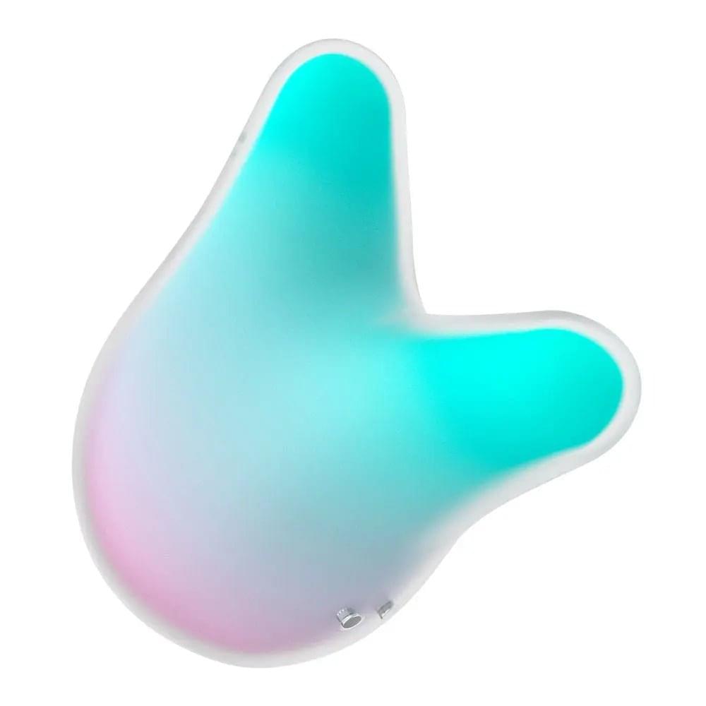Satisfyer Mermaid Vibes - Mint/Pink - Mint/Pink USB Rechargeable Air Pulse Stimulator Satisfyer Discreet Intimate Essentials.