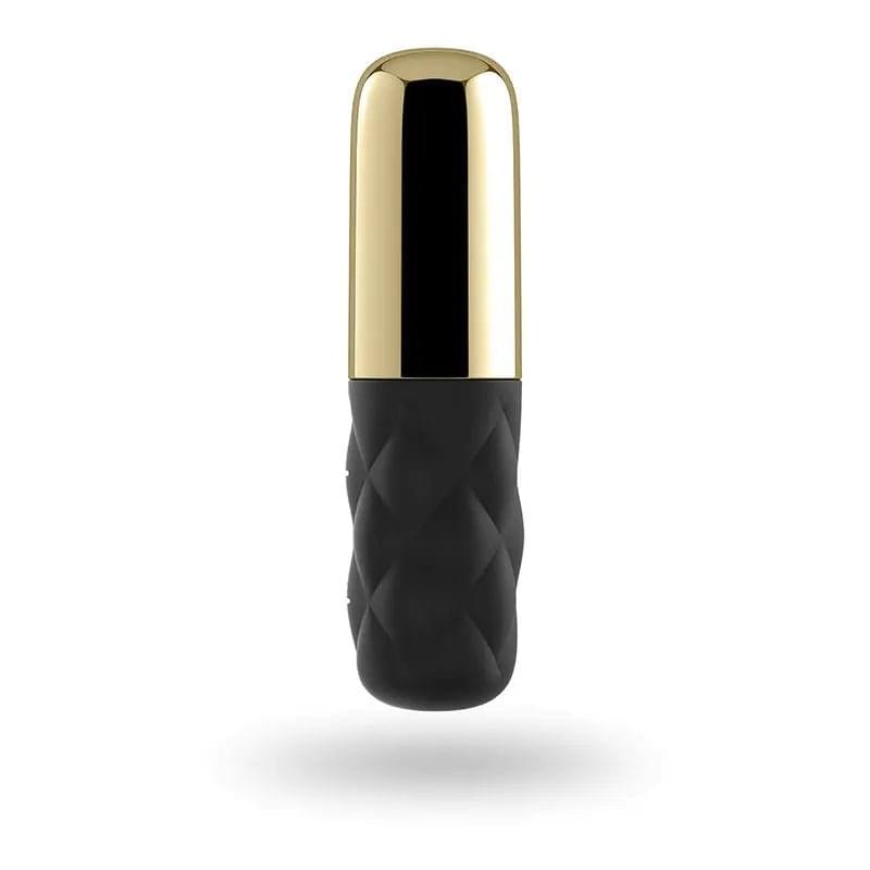 Satisfyer Mini Sparking Darling - Gold/Black USB Rechargeable Mini Vibrator Satisfyer Discreet Intimate Essentials.