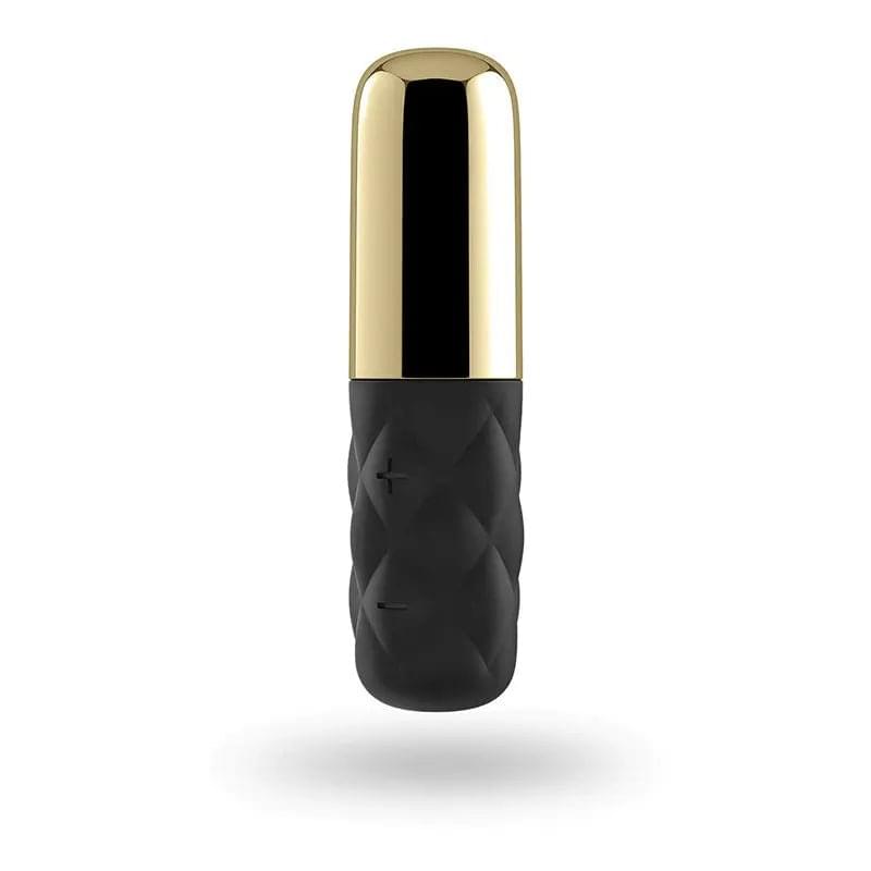 Satisfyer Mini Sparking Darling - Gold/Black USB Rechargeable Mini Vibrator Satisfyer Discreet Intimate Essentials.