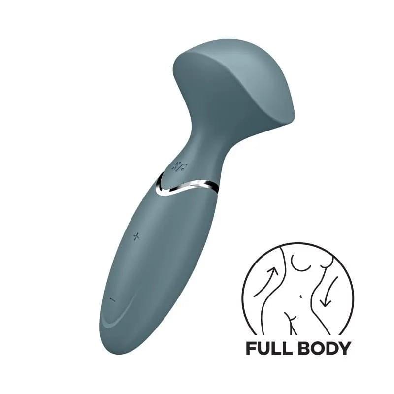 Satisfyer Mini Wand-er Stone Grey Satisfyer Discreet Intimate Essentials.
