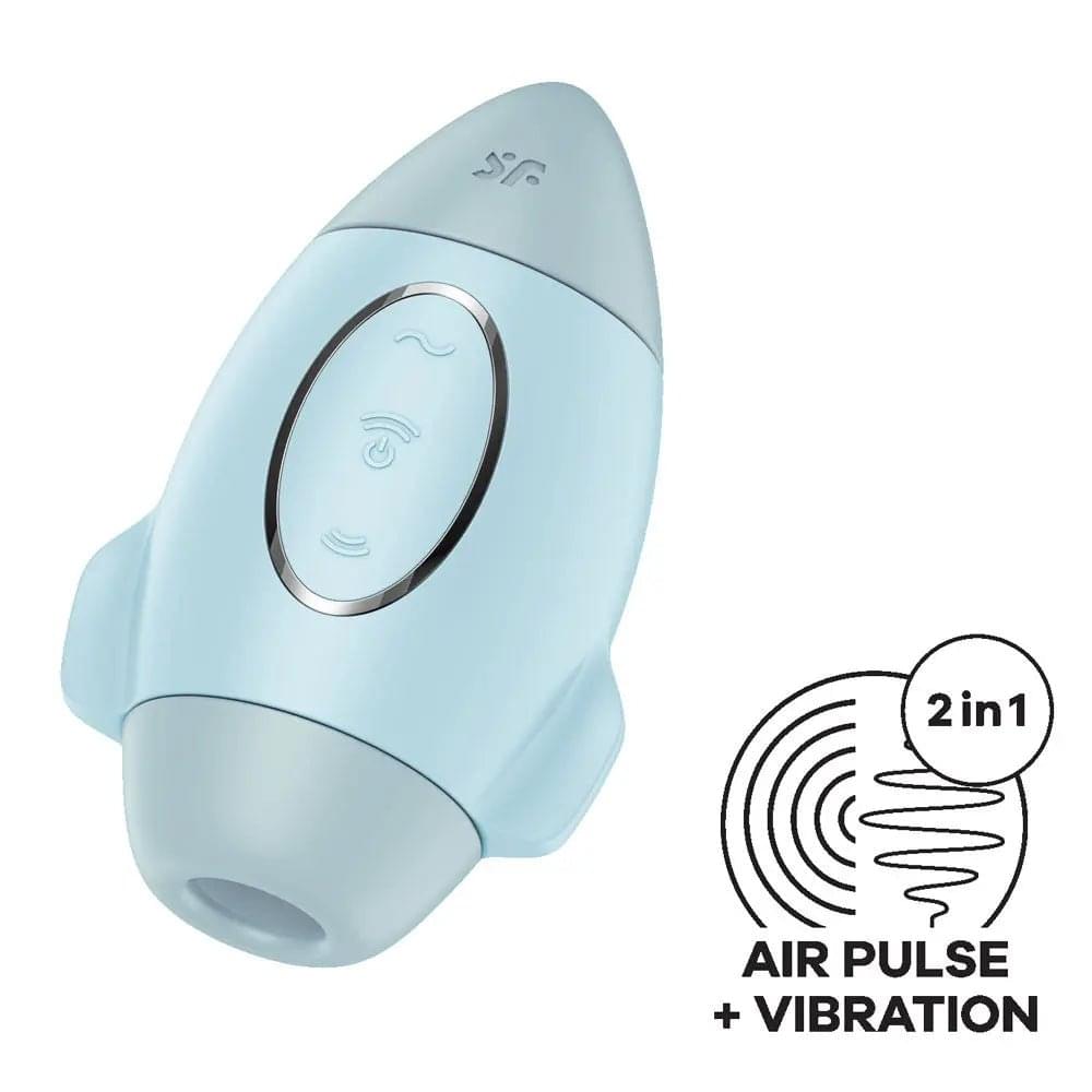Satisfyer Mission Control -  -  USB Rechargeable Vibrating Air Pulse Stimulator Satisfyer Discreet Intimate Essentials.