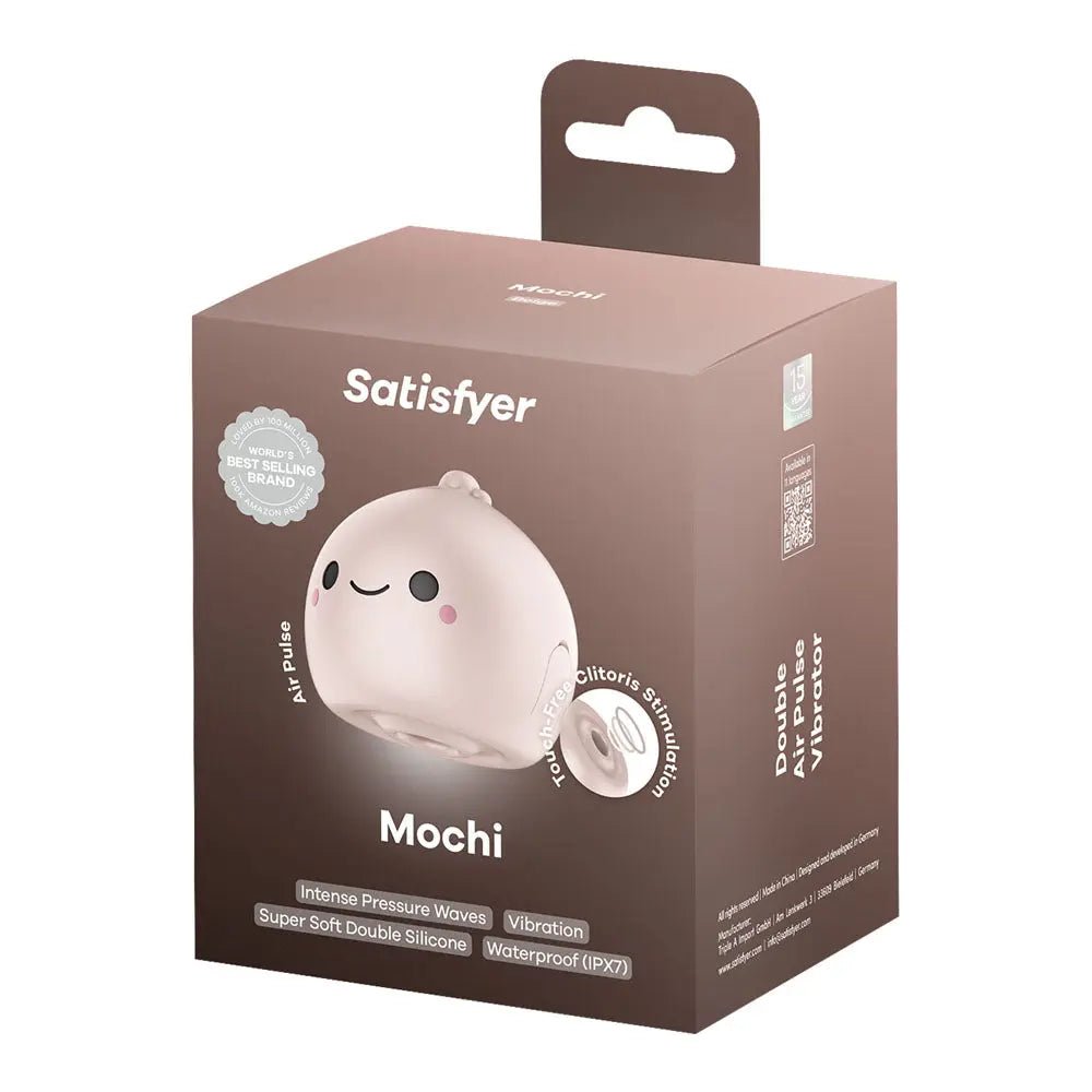 Shop affordable quality Satisfyer Mochi - Beige - Beige USB Rechargeable Air Pulse Stimulator - Discreet Intimate Essentials - AIR PULSATION-PREMIUM - Satisfyer