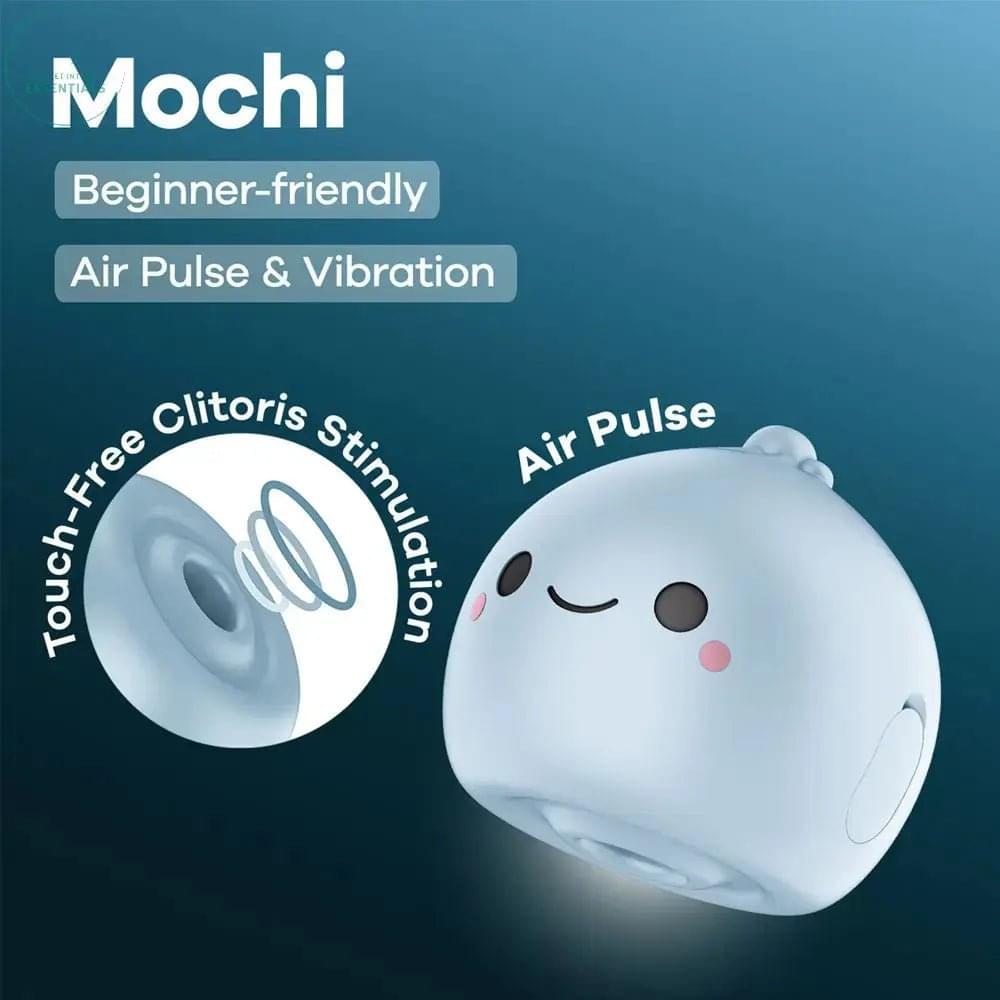 Satisfyer Mochi - Frost  - Frost  USB Rechargeable Air Pulse Stimulator Satisfyer Discreet Intimate Essentials.