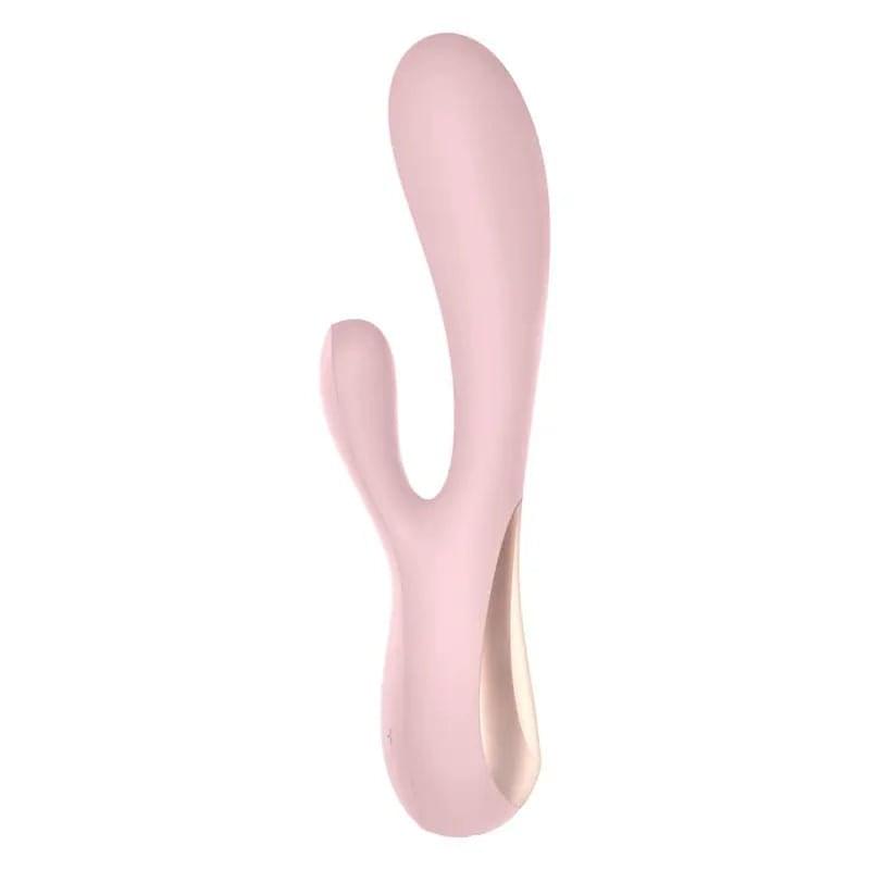 Satisfyer Mono Flex - Mauve App Controlled USB Rechargeable Rabbit Vibrator Satisfyer Discreet Intimate Essentials.