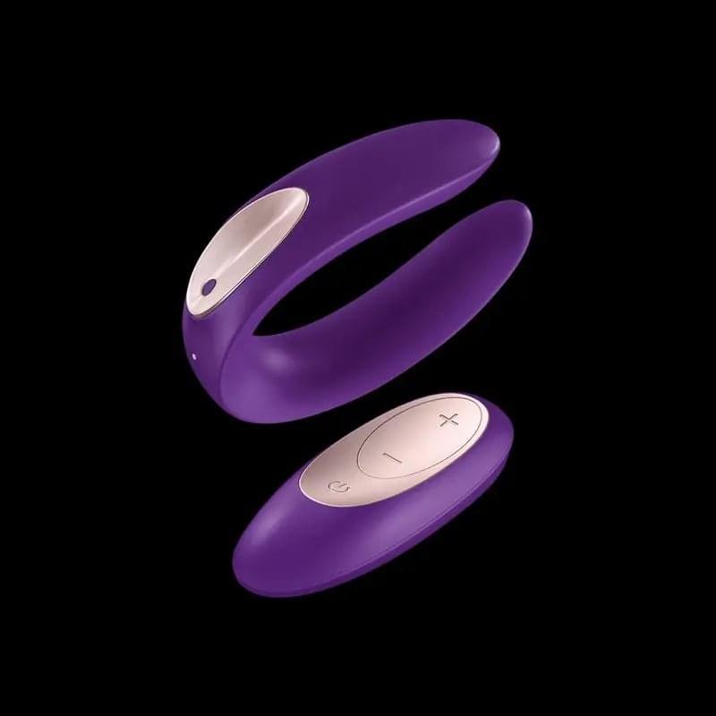 Satisfyer Partner Double Plus Remote Satisfyer Discreet Intimate Essentials.