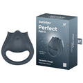 Satisfyer Perfect Pair 2 - Grey USB Rechargeable Vibrating Couples Ring Satisfyer Discreet Intimate Essentials.