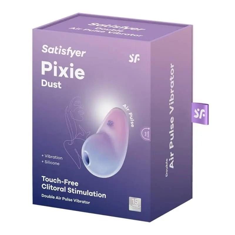 Satisfyer Pixie Dust Violet/Pink Satisfyer Discreet Intimate Essentials.