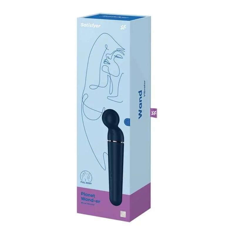 Satisfyer Planet Wand-er Black Satisfyer Discreet Intimate Essentials.
