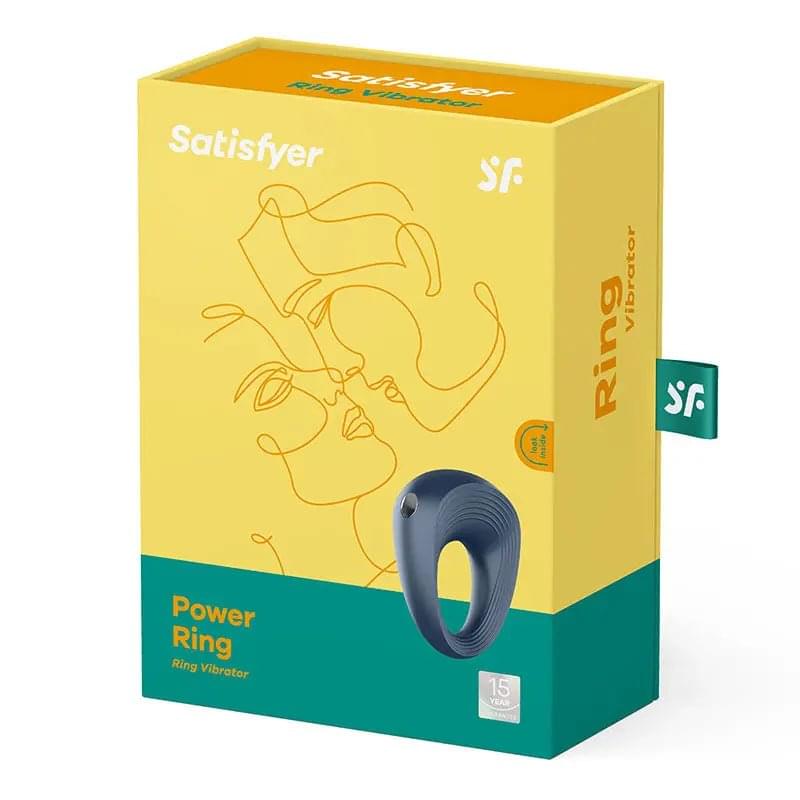 Satisfyer Power Ring - Vibrating Cock Ring Satisfyer Discreet Intimate Essentials.