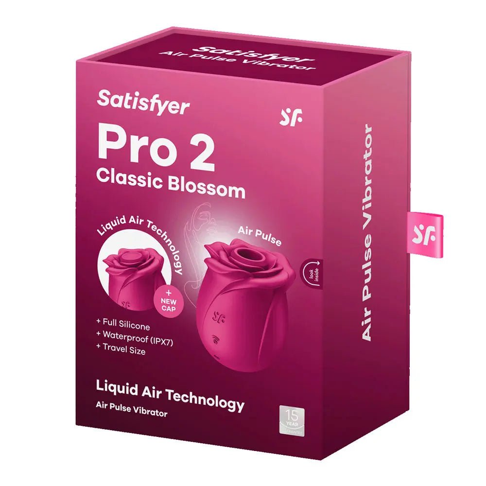 Shop affordable quality Satisfyer Pro 2 Classic Blossom - USB-C Rechargeable Air Pulse Rose Stimulator - Discreet Intimate Essentials - AIR PULSATION-PREMIUM - Satisfyer