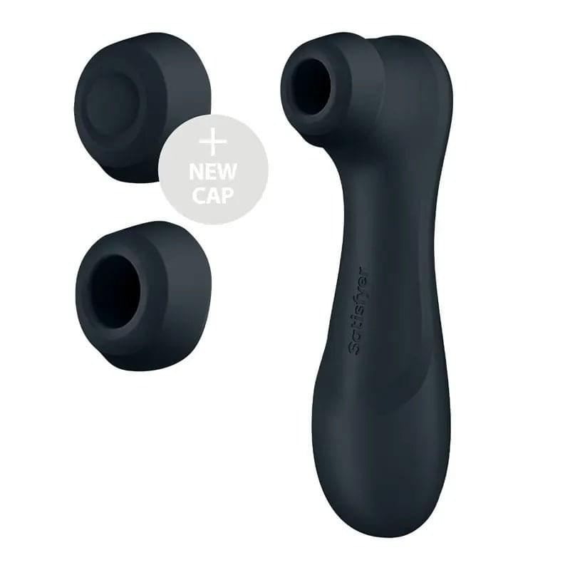 Satisfyer Pro 2 Generation 3 with App Control - Dark Grey - Dark Grey Touch-Free USB-C Rechargeable Clitoral Stimulator Satisfyer Discreet Intimate Essentials.