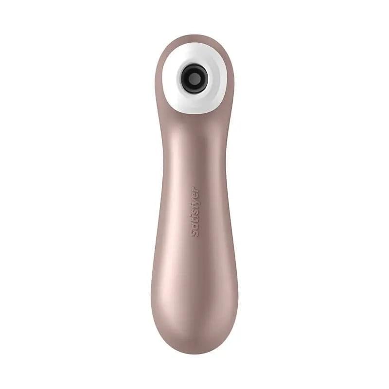 Satisfyer Pro 2+  -  Touch-Free USB-C Rechargeable Clitoral Stimulator with Vibration Satisfyer Discreet Intimate Essentials.