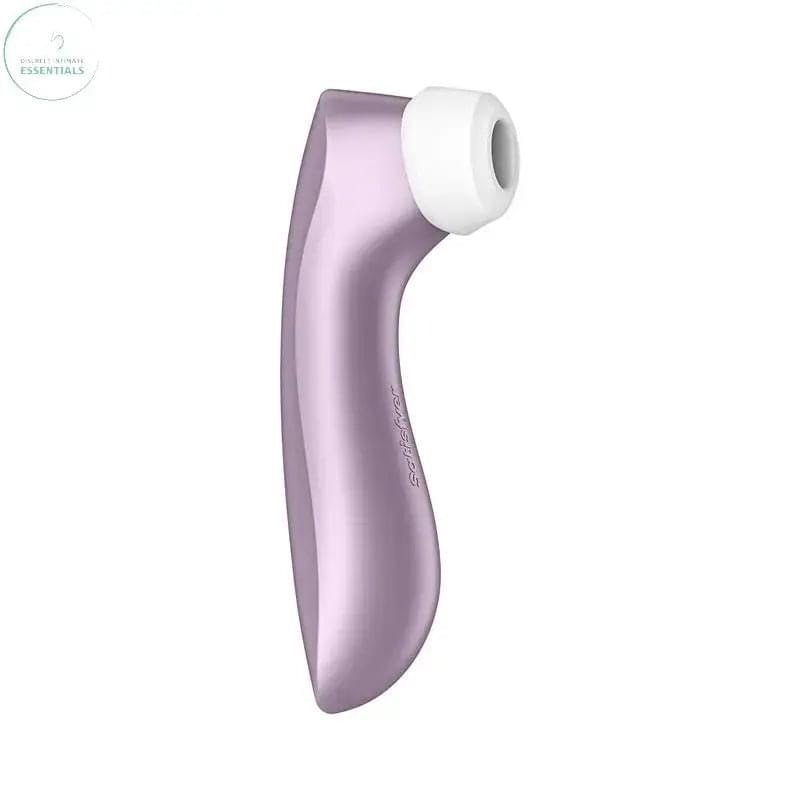 Satisfyer Pro 2+  -  Touch-Free USB-Rechargeable Clitoral Stimulator with Vibration Satisfyer Discreet Intimate Essentials.