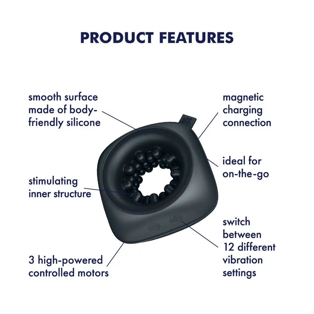 Shop affordable quality Satisfyer Ring Stroker - USB Rechargeable Vibrating Masturbator - Discreet Intimate Essentials - MASTURBATORS-PREMIUM - Satisfyer