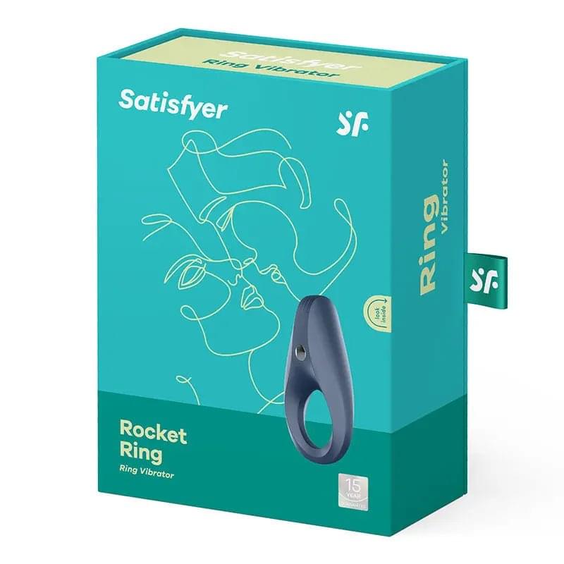 Satisfyer Rocket Ring - Vibrating Cock Ring Satisfyer Discreet Intimate Essentials.