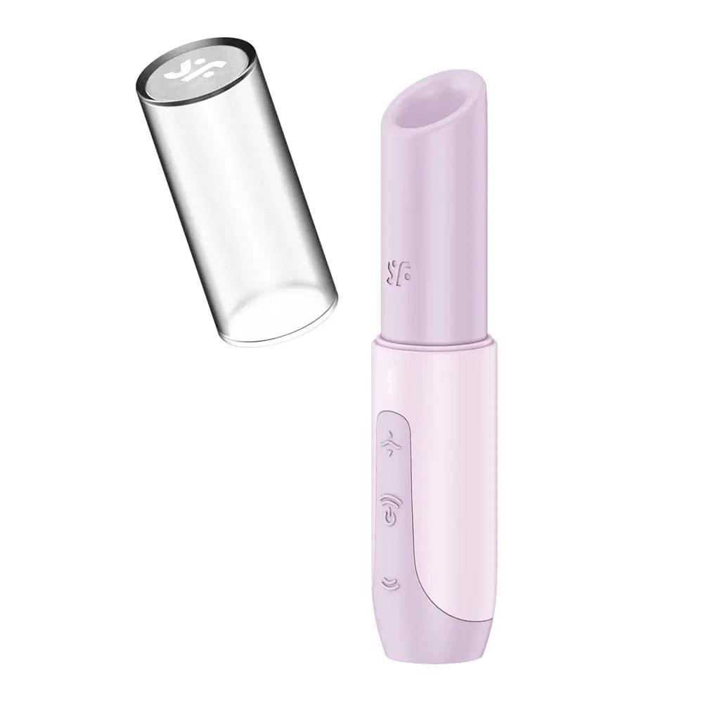 Satisfyer Secret Kiss - Lilac USB Rechargeable Air Pulse Stimulator Satisfyer Discreet Intimate Essentials.