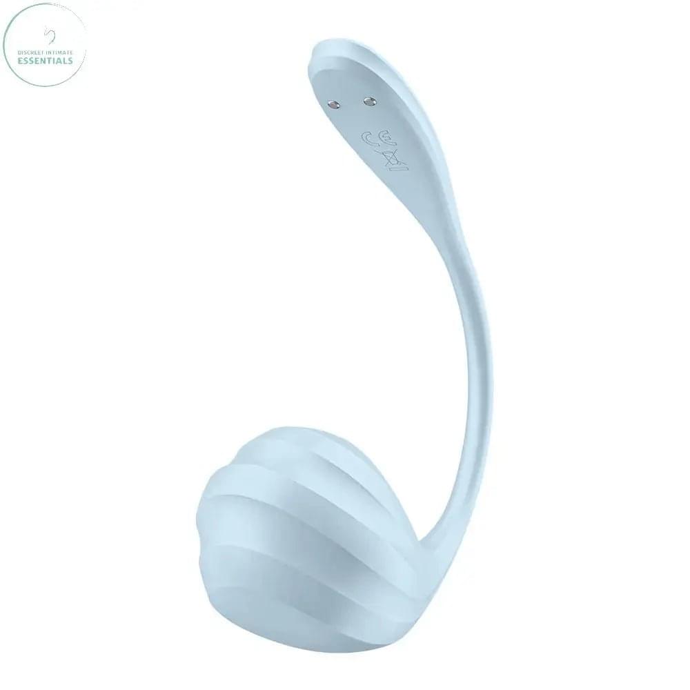 Satisfyer Smooth Petal - Light  - Light  USB Rechargeable Wearable Stimulator with App Control Satisfyer Discreet Intimate Essentials.