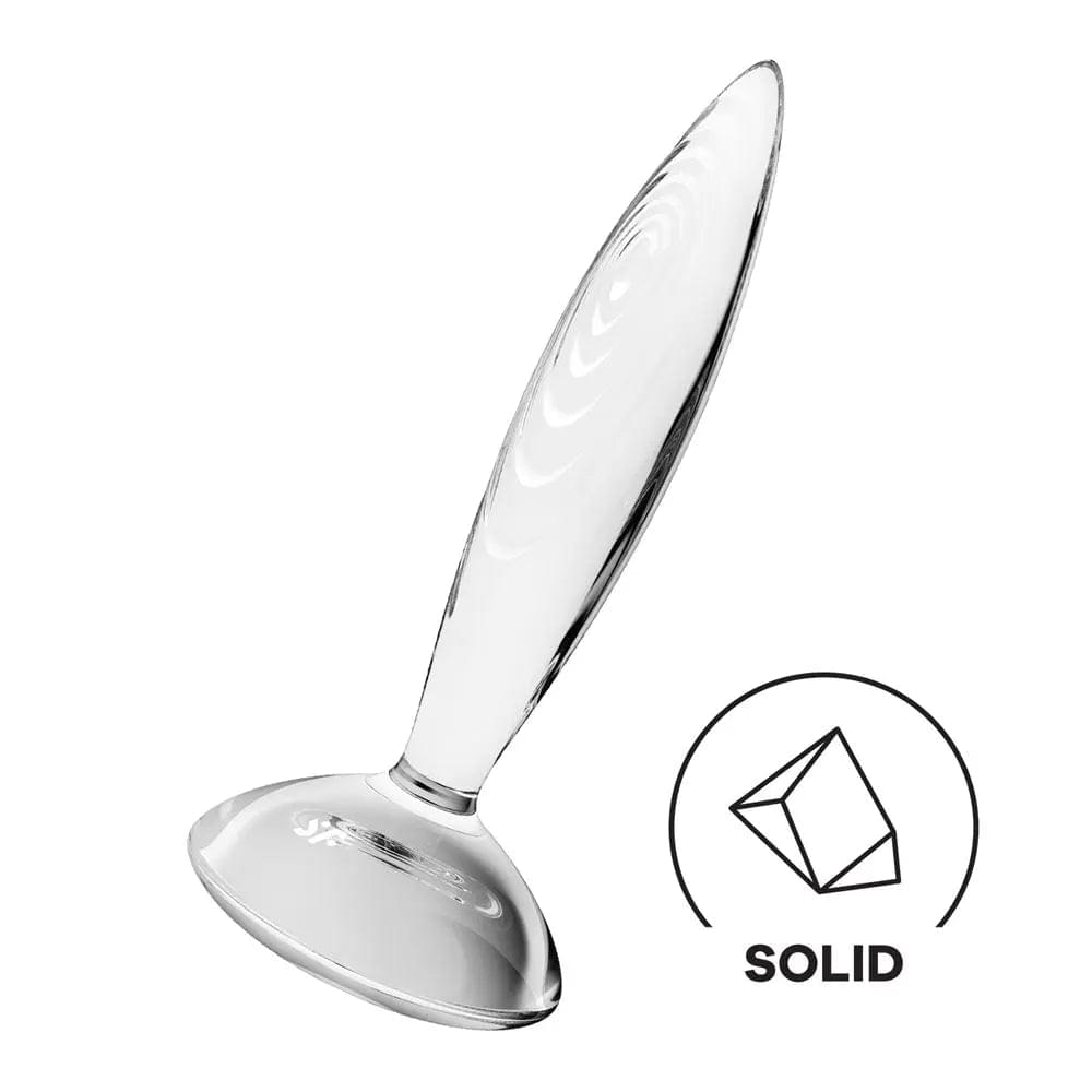 Satisfyer Sparkling Crystal -  Glass Butt Plug Satisfyer Discreet Intimate Essentials.