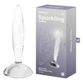 Satisfyer Sparkling Crystal -  Glass Butt Plug Satisfyer Discreet Intimate Essentials.