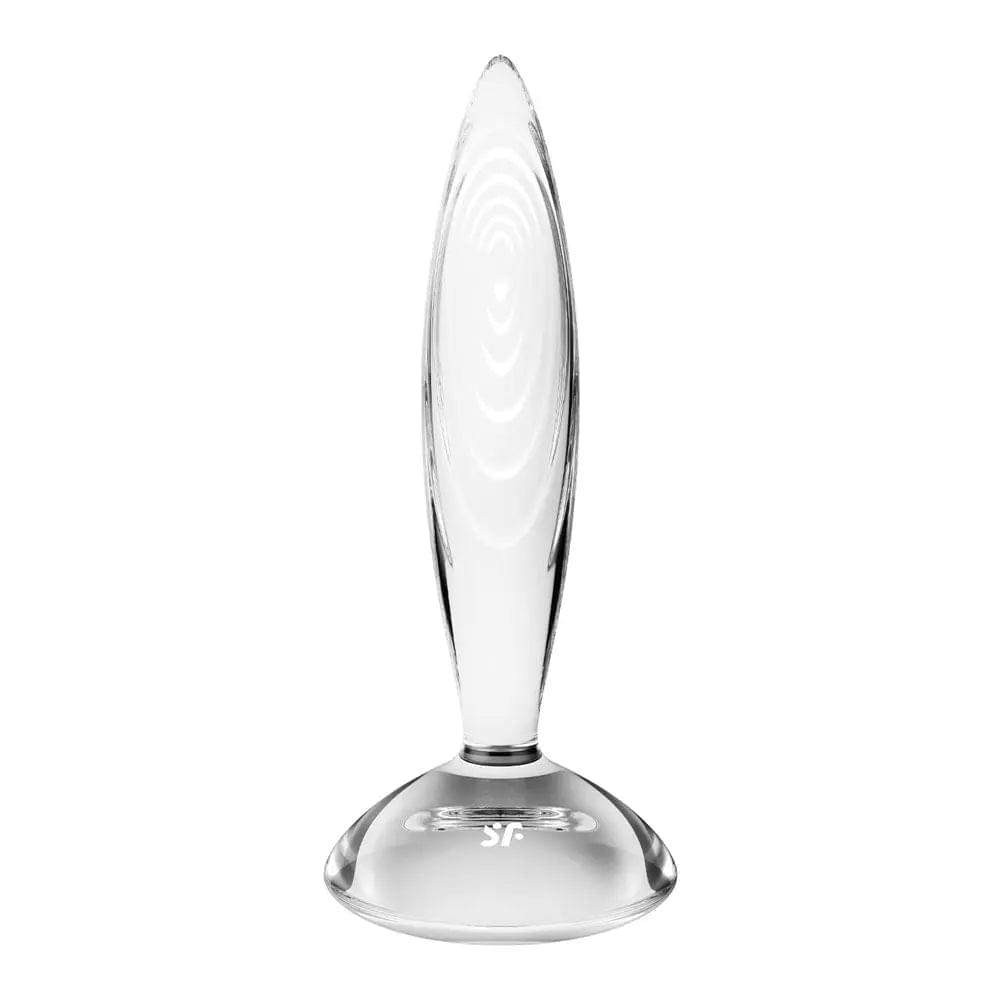 Satisfyer Sparkling Crystal -  Glass Butt Plug Satisfyer Discreet Intimate Essentials.
