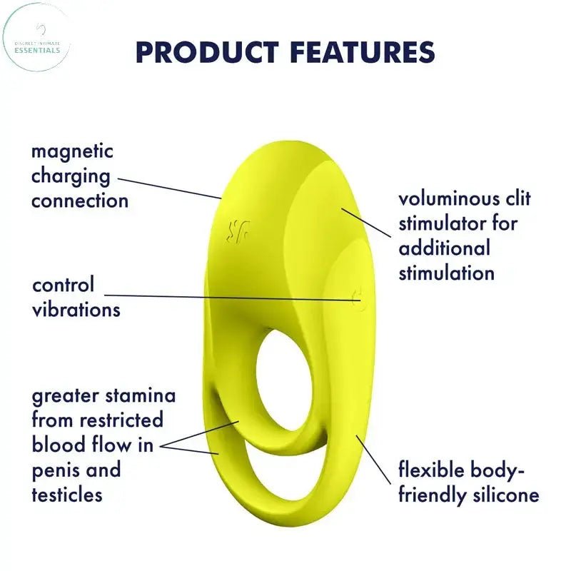 Shop affordable quality Satisfyer Spectacular Duo - Light USB Rechargeable Cock & Balls Ring - Discreet Intimate Essentials - COCK RINGS-PREMIUM - Satisfyer