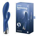 Satisfyer Spinning Rabbit 1 -  -  20 cm USB Rechargeable Rotating Rabbit Vibrator Satisfyer Discreet Intimate Essentials.