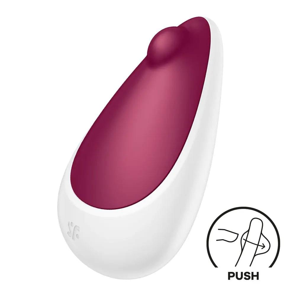 Satisfyer Spot On 3 - Berry USB Rechargeable Stimulator Satisfyer Discreet Intimate Essentials.
