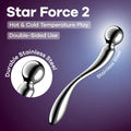 Satisfyer Star Force 2 -  Steel 22 cm Dildo Satisfyer Discreet Intimate Essentials.