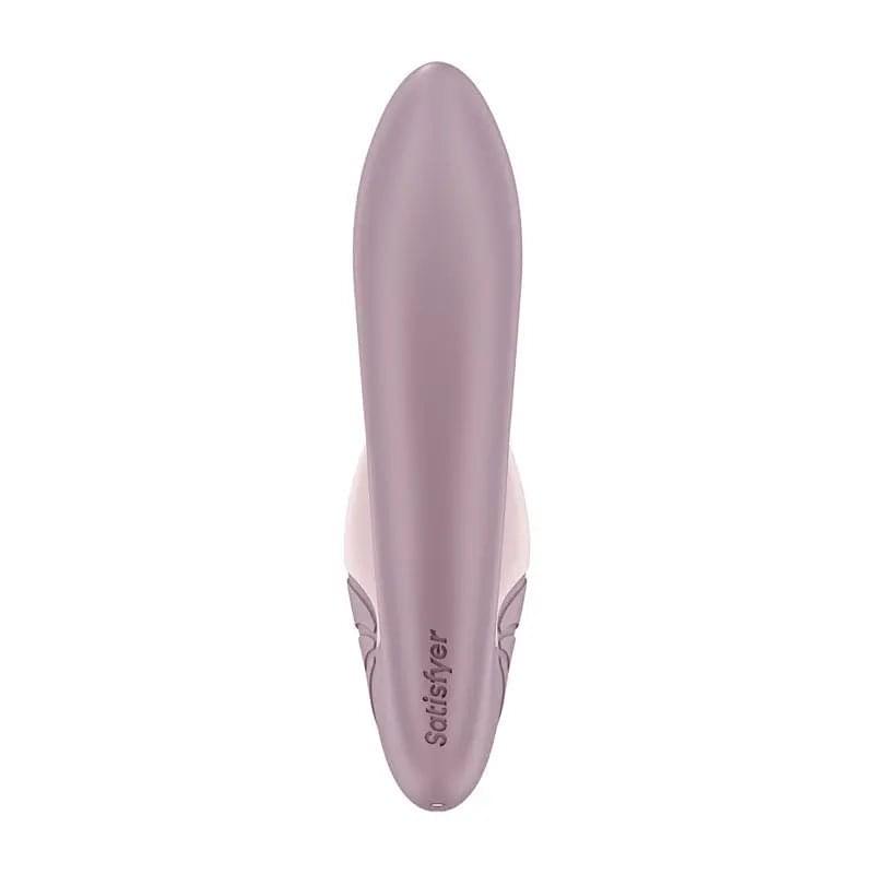 Satisfyer Supernova - Old Rose USB Rechargeable Vibrator with Air Pulsation Satisfyer Discreet Intimate Essentials.