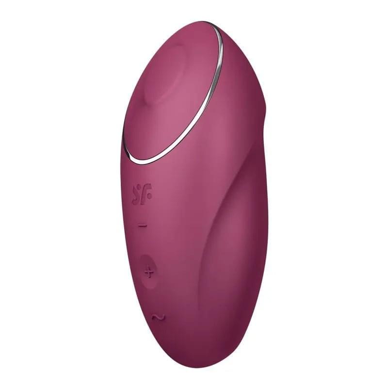 Satisfyer Tap and Climax 1 Red Satisfyer Discreet Intimate Essentials.