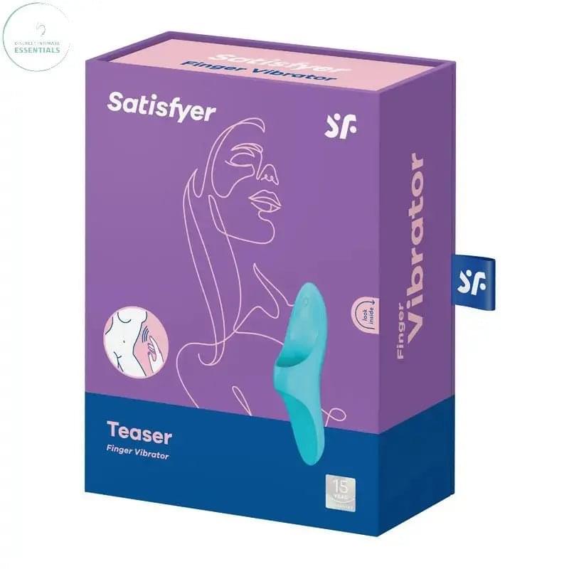 Satisfyer Teaser - Light  USB Rechargeable Finger Stimulator Satisfyer Discreet Intimate Essentials.