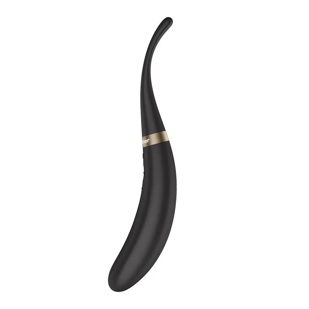 Satisfyer Tip Tease -  -  USB Rechargeable Vibrator with Twirling Tip Satisfyer Discreet Intimate Essentials.