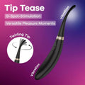 Satisfyer Tip Tease -  -  USB Rechargeable Vibrator with Twirling Tip Satisfyer Discreet Intimate Essentials.